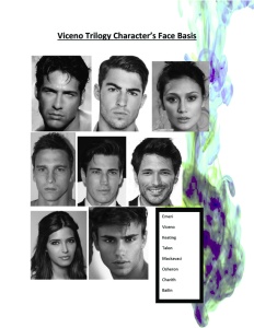 Viceno Trilogy Characters Faces